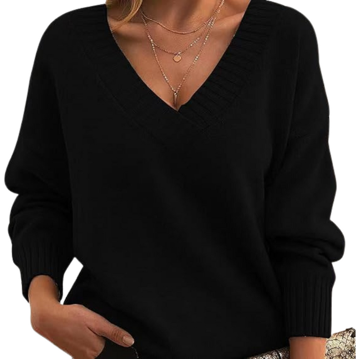 Valentina® | Pullover in Cashmere con collo a V