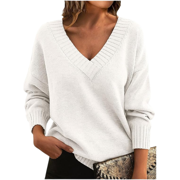 Valentina® | Pullover in Cashmere con collo a V