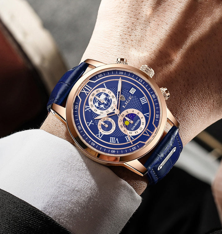 Rico® | Orologio Chronograph con Cinturino in Pelle Premium