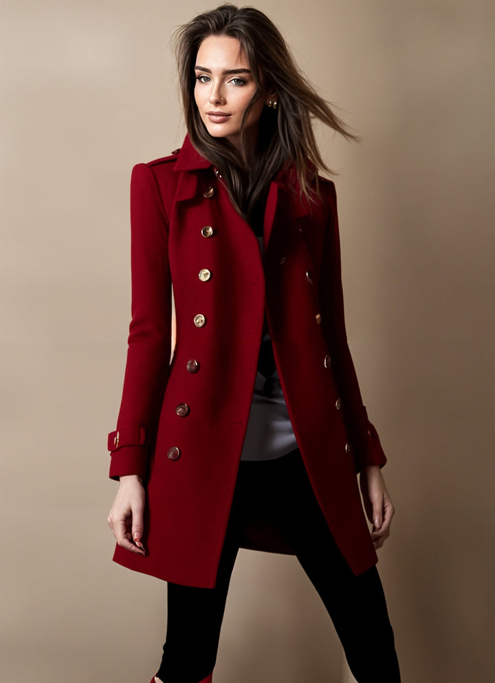 Ilaria® | Manteau trench doppio bottone Linda