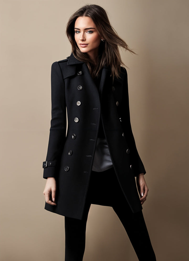 Ilaria® | Manteau trench doppio bottone Linda