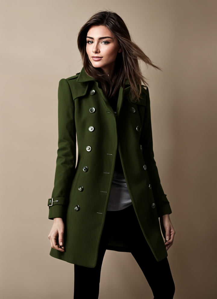 Ilaria® | Manteau trench doppio bottone Linda