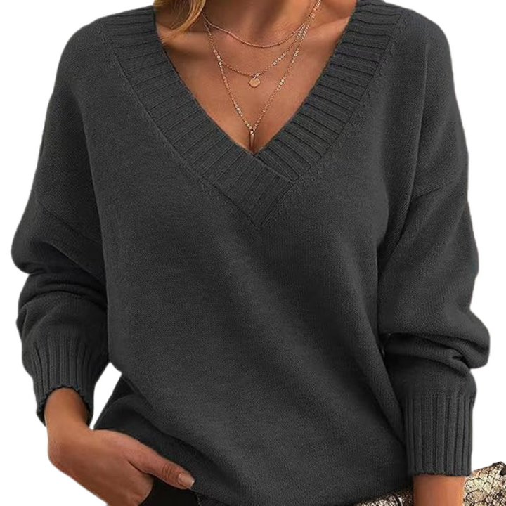 Valentina® | Pullover in Cashmere con collo a V