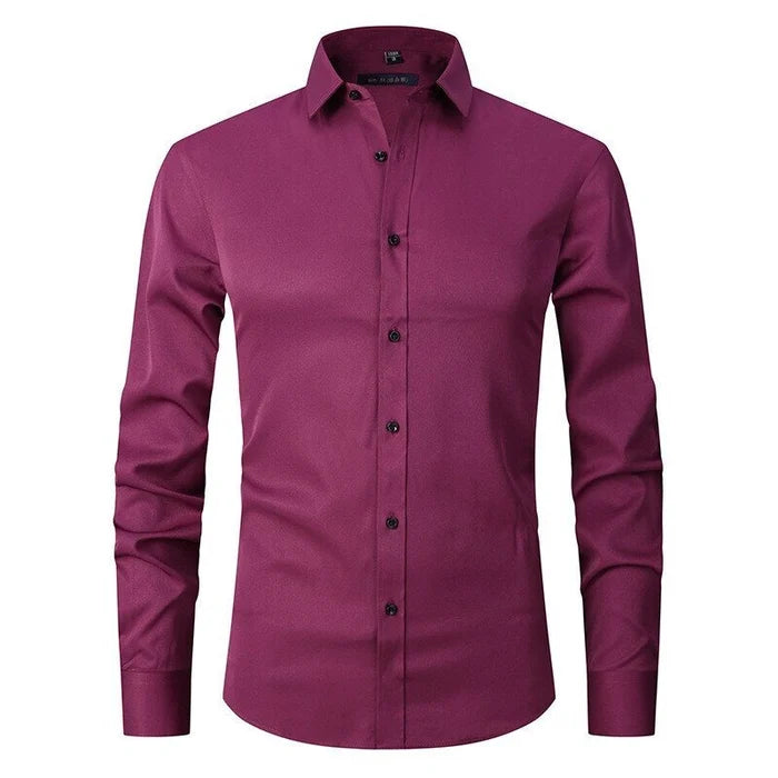 Luca - Camicia Ultra Elastica Anti-piegature