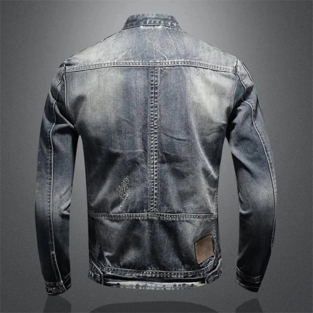 Salvatore™ | Giacca biker in denim