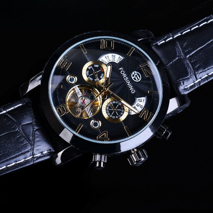 Gino® | Orologio meccanico automatico di lusso con tourbillon