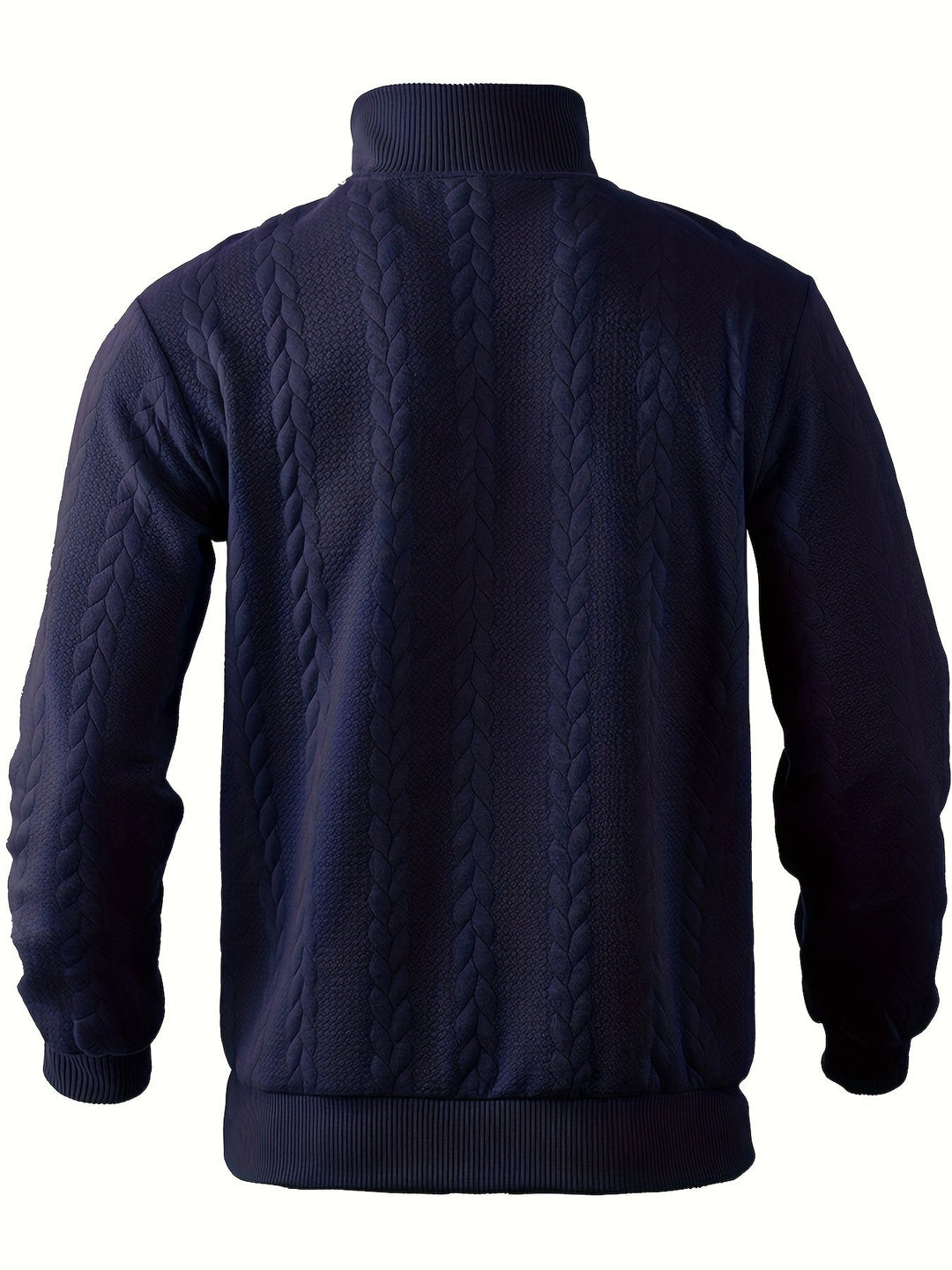 Marco™ | Maglione vintage con zip da uomo