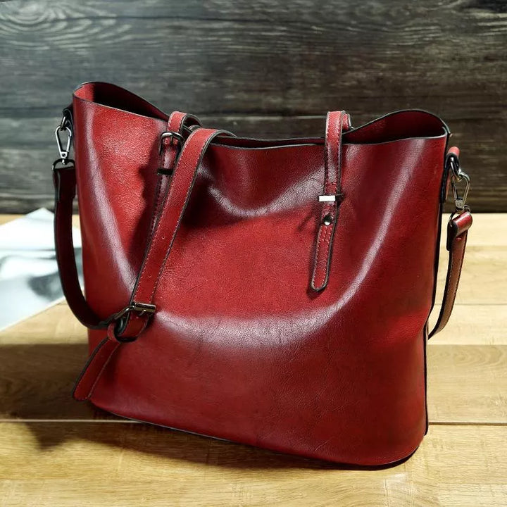 Nicole® | Borsa a tracolla in pelle vintage