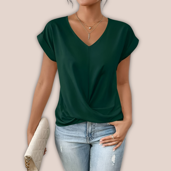 Mara™ | T-shirt con scollo a V (1 + 1 Gratis)