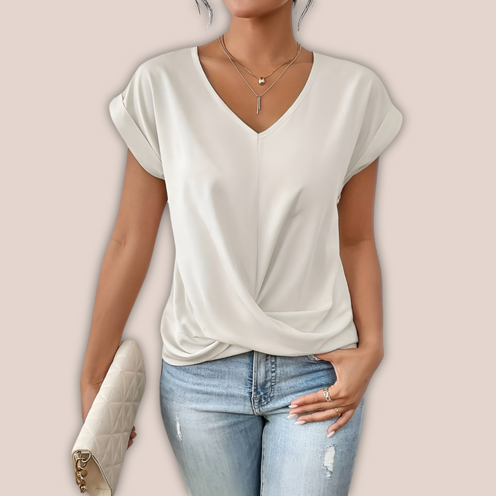 Mara™ | T-shirt con scollo a V (1 + 1 Gratis)