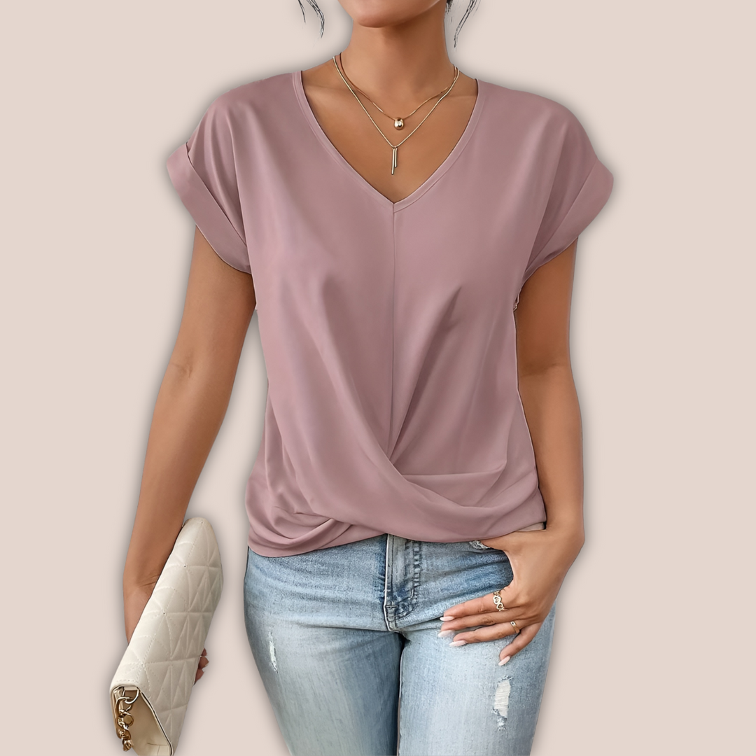 Mara™ | T-shirt con scollo a V (1 + 1 Gratis)