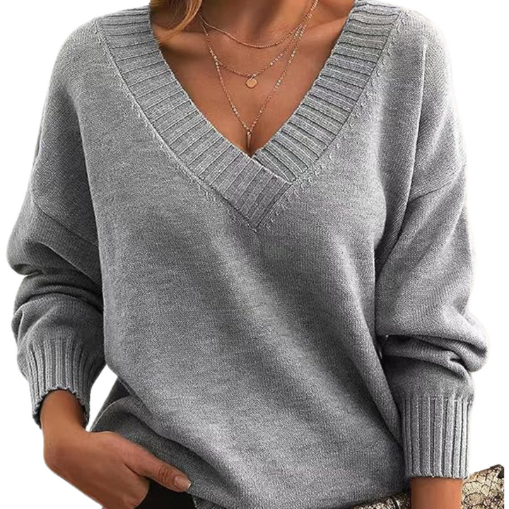 Valentina® | Pullover in Cashmere con collo a V