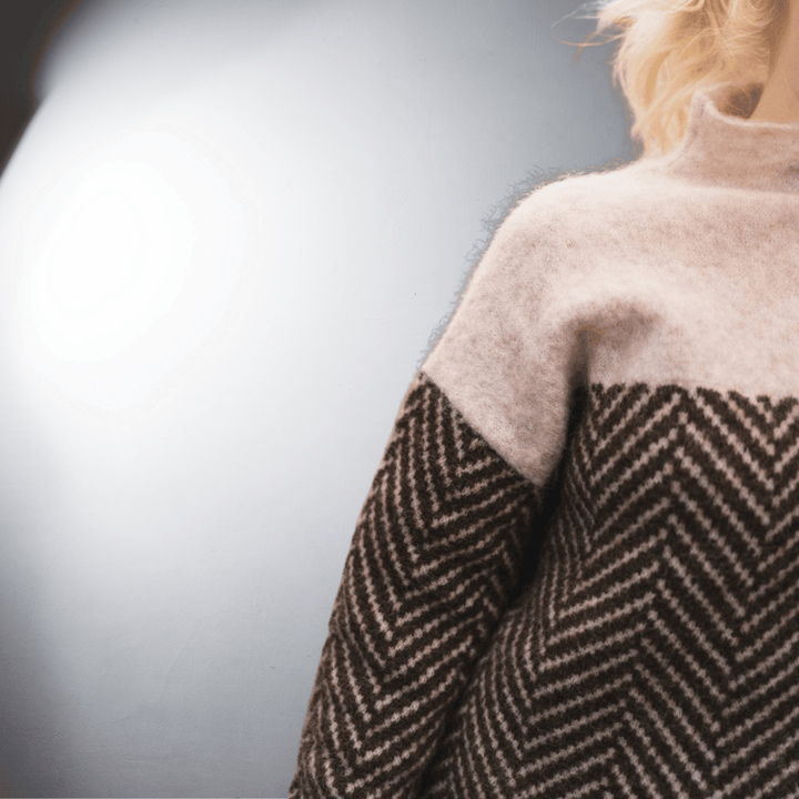 Ninfea® | Maglione a collo alto sostenibile in cotone Premium