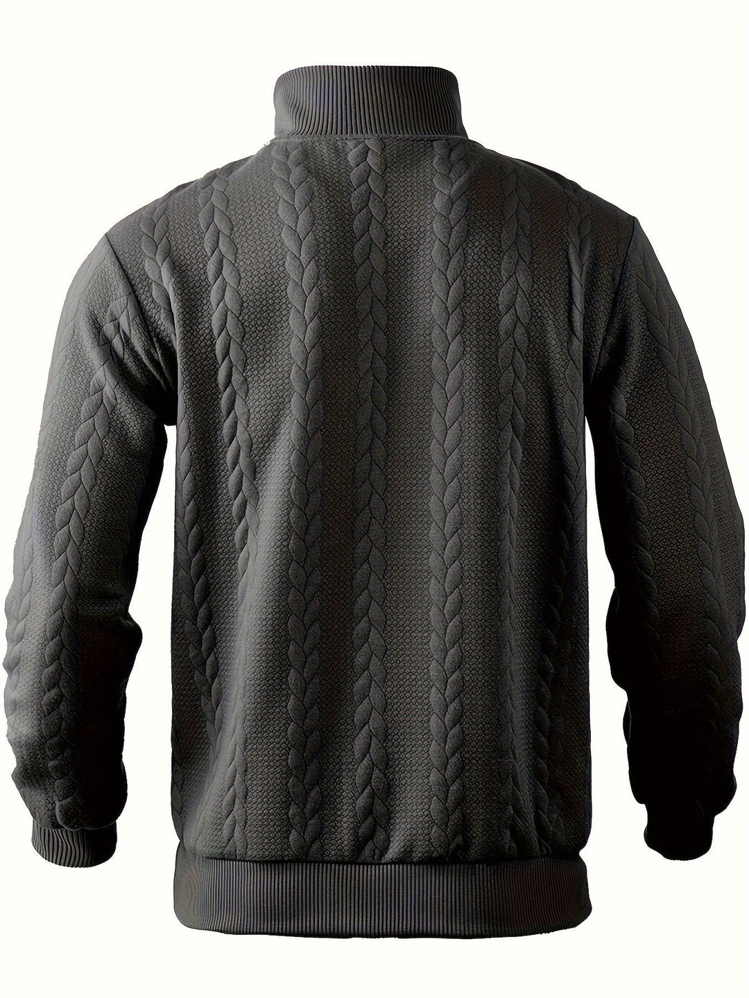 Marco™ | Maglione vintage con zip da uomo