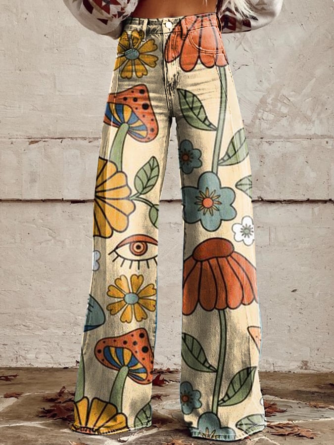 Rosina® | Pantaloni Boho Vintage