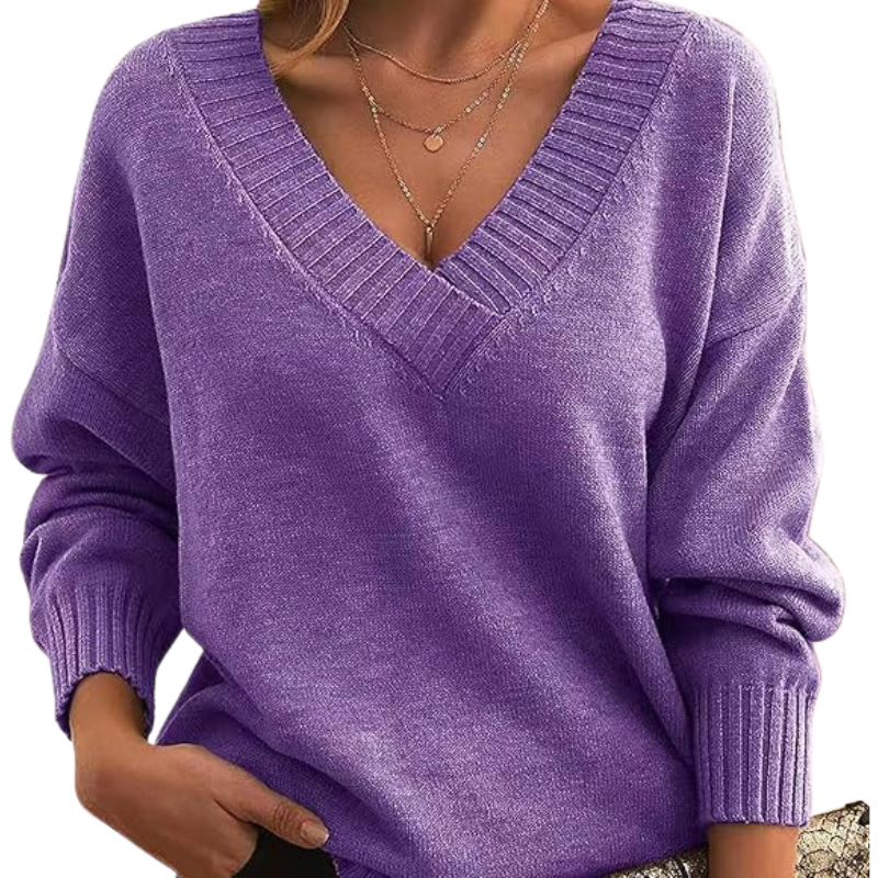 Valentina® | Pullover in Cashmere con collo a V