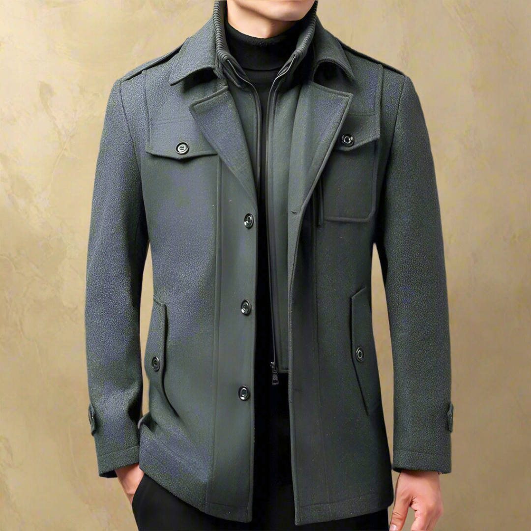 ALESSANDRO® | CAPPOTTO ELEGANTE DA UOMO