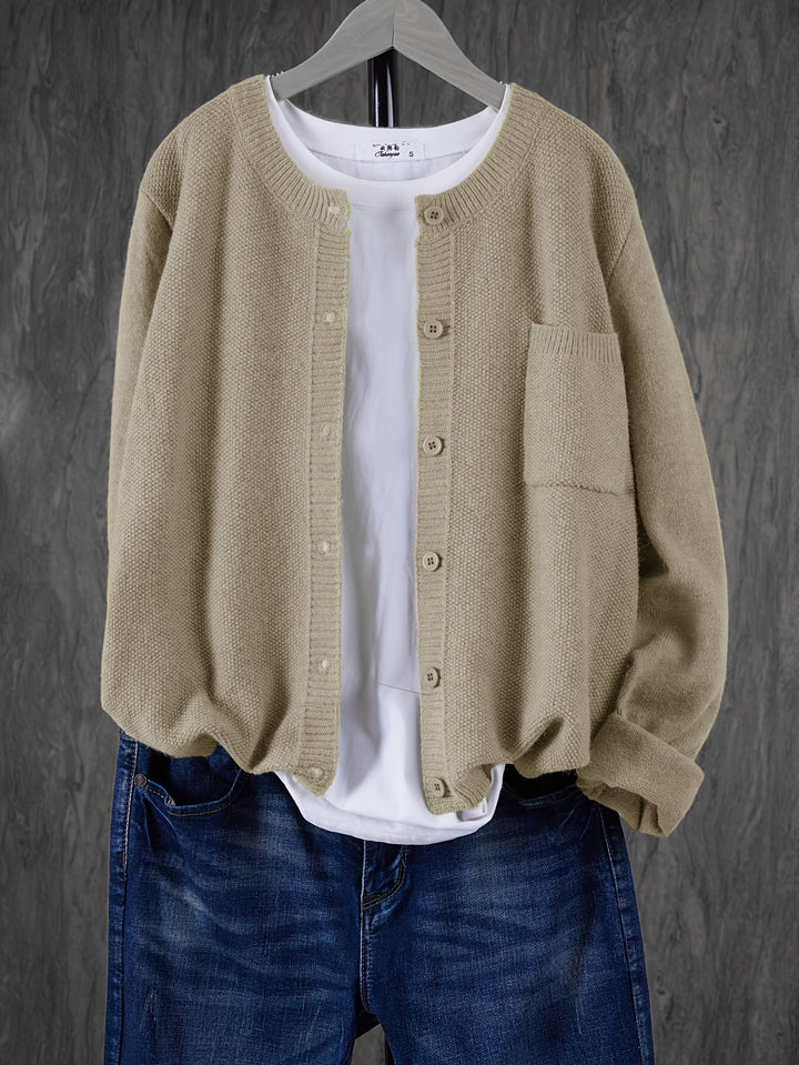 SILVIA| Cardigan casual in cotone da donna