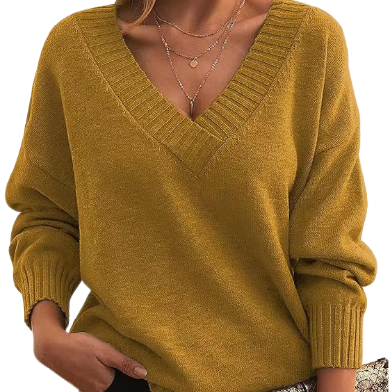 Valentina® | Pullover in Cashmere con collo a V