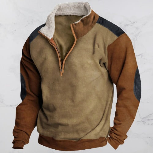 Vincenzo™ | Pullover vintage con zip