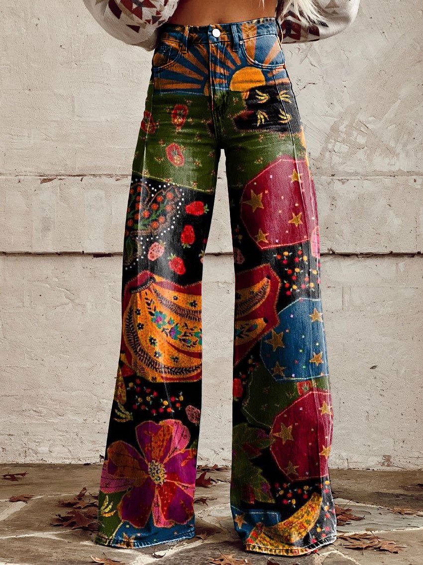 Maristella® | Pantaloni Boho Vintage