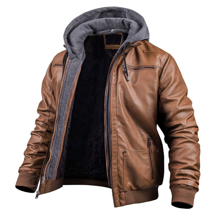 Corrado™ | Giacca da moto in pelle premium