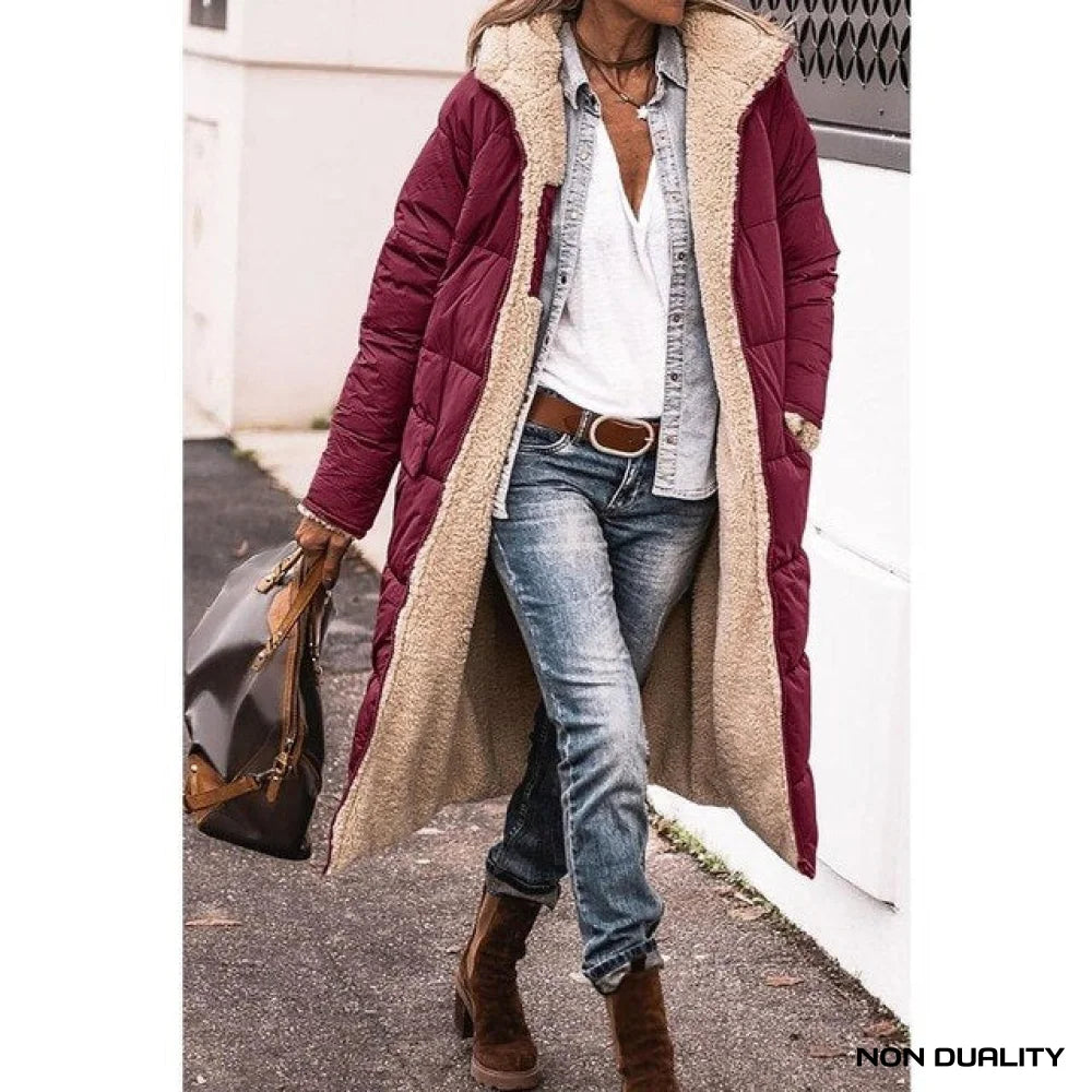 Nicoletta - Cappotto reversibile in Sherpa