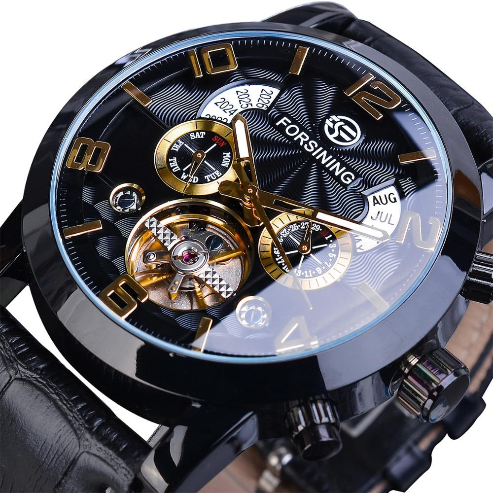 Gino® | Orologio meccanico automatico di lusso con tourbillon