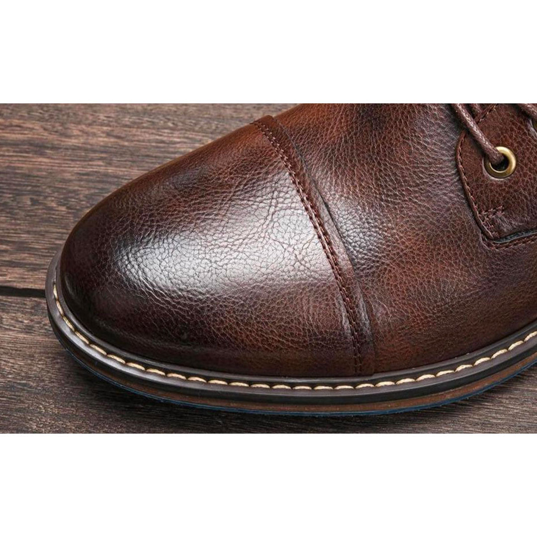 Andrea | Stivali Oxford in pelle premium realizzati a mano