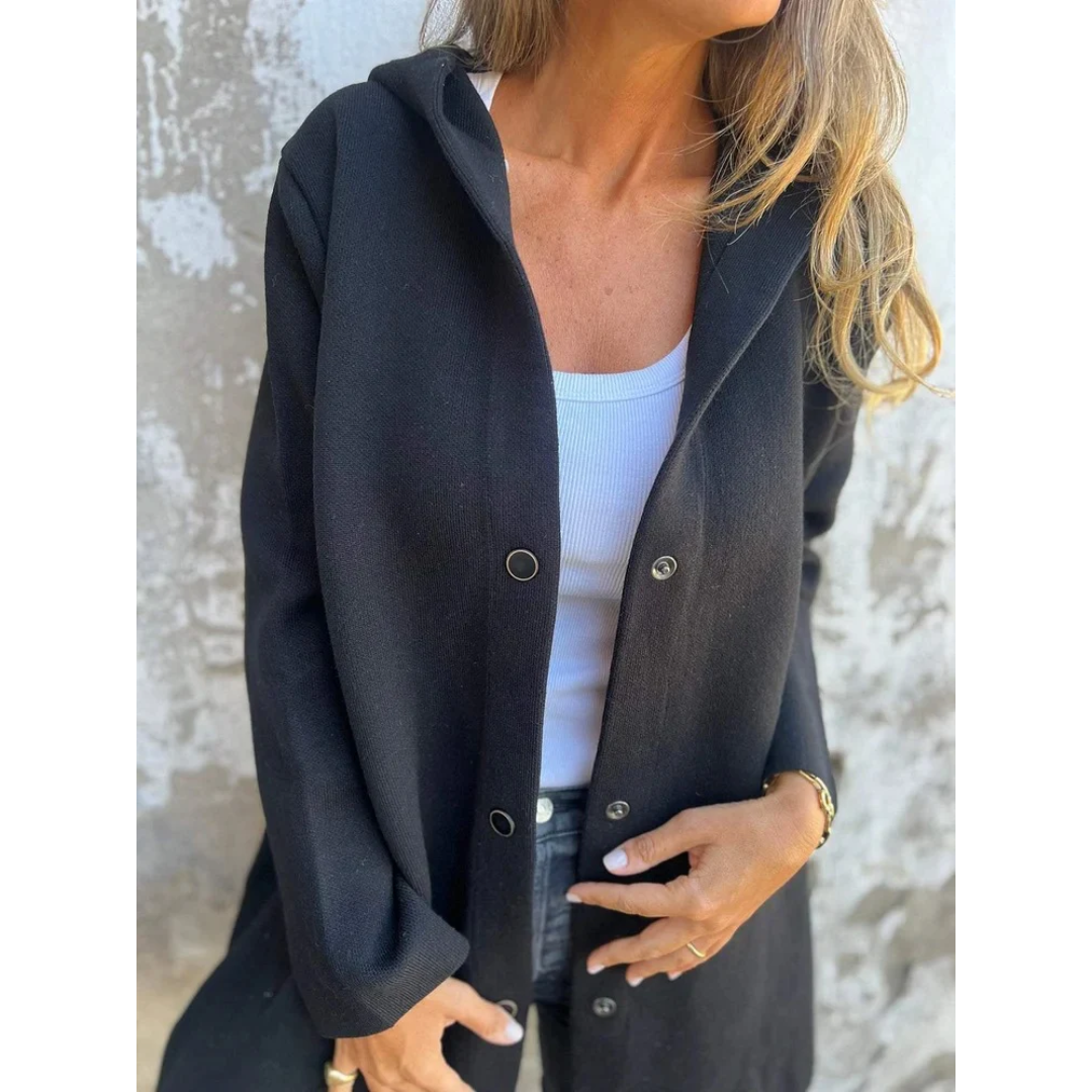 LAURA® | Cappotto Elegante con Cappuccio