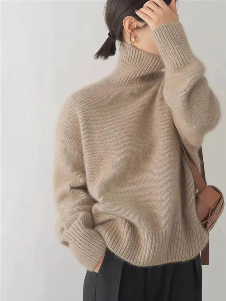 Linea Cashmere™| Maglione a collo alto