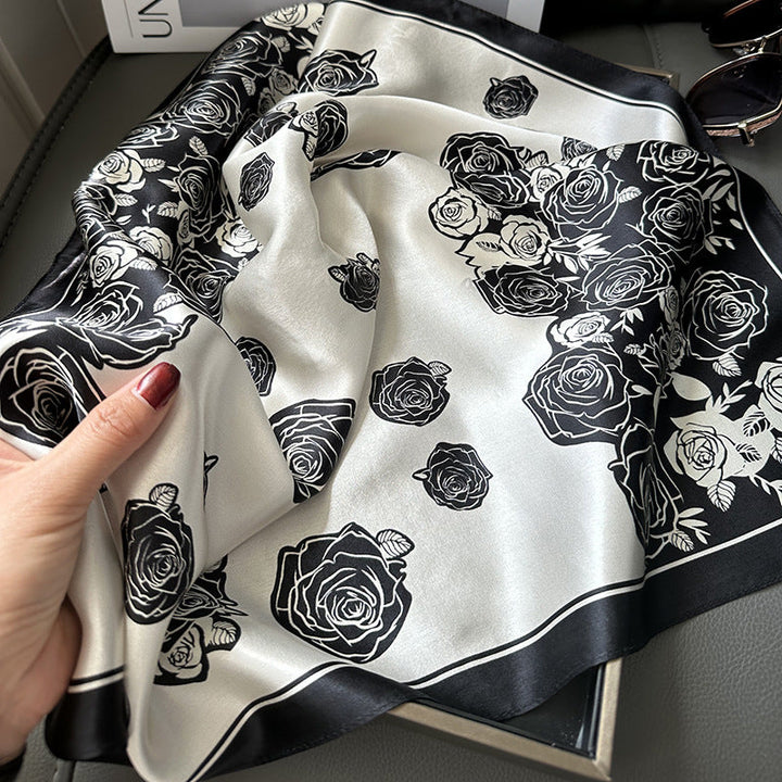 Rosalinda® | Foulard (100% Seta - 68cm)