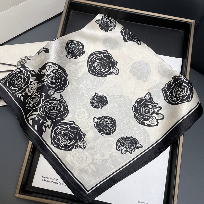 Rosalinda® | Foulard (100% Seta - 68cm)