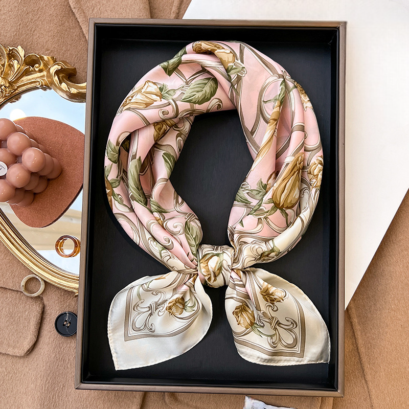 Oriana® | Foulard (100% Seta - 68cm)