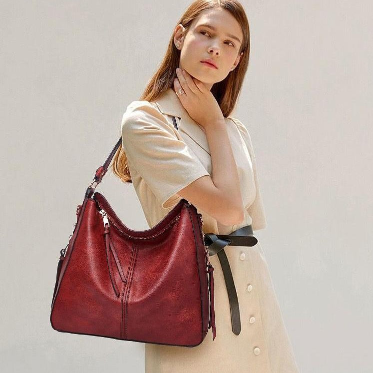 Luciana® | Tote Elegance Borsa a Spalla di Grande Capacità