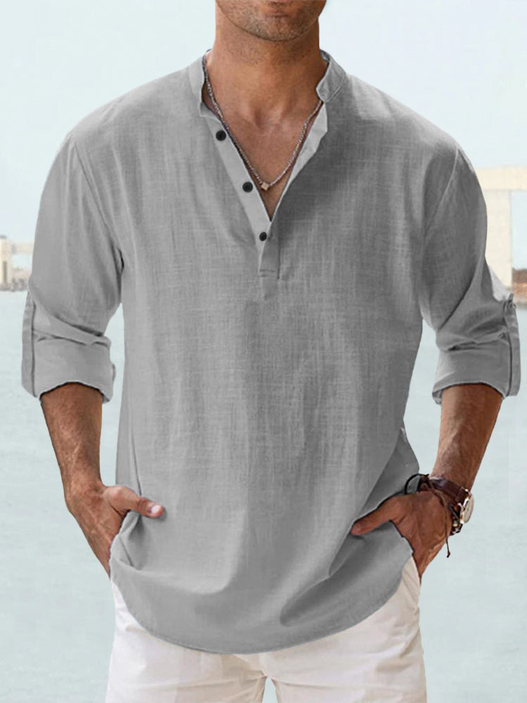 RUBEN | CAMICIA DI LINO CASUAL