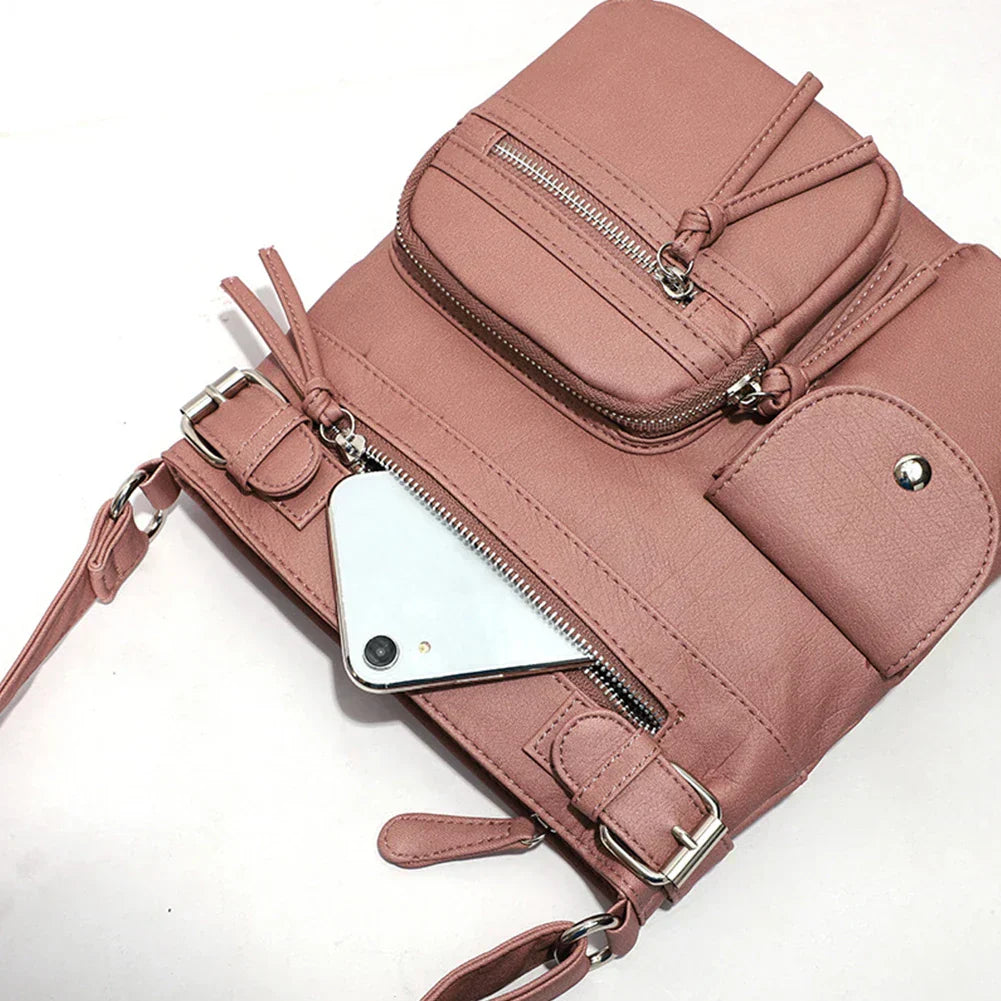 Lavinia® | Crossbody Borsa Chic con Molteplici Tasche