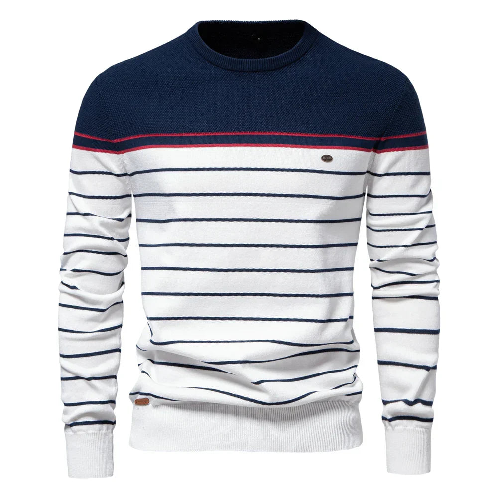 Leo® | Maglione da Uomo con Design a Strisce