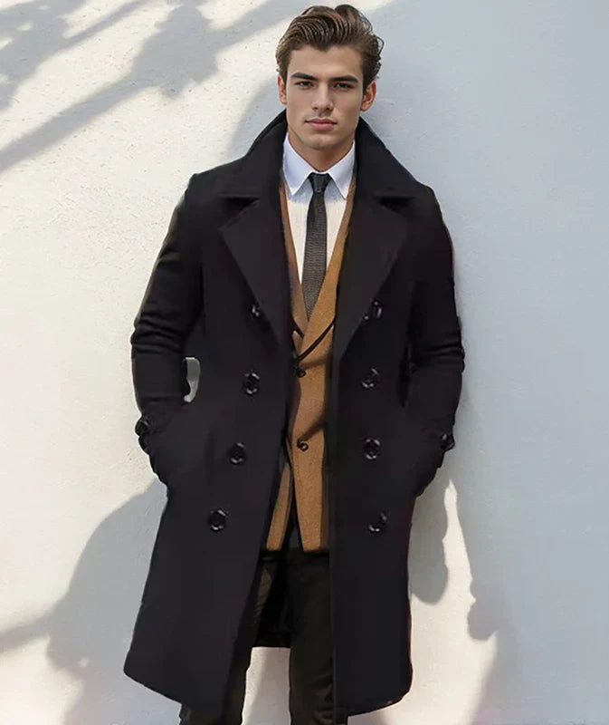 Leo | Trench Coat Uomo Classico