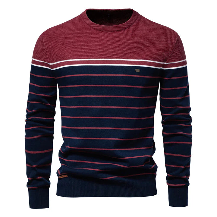 Leo® | Maglione da Uomo con Design a Strisce