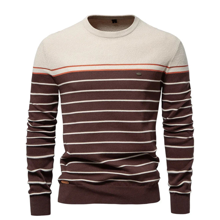 Leo® | Maglione da Uomo con Design a Strisce