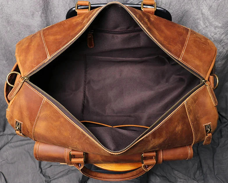 Leonardo® | Borsa da Viaggio in Pelle Classica Premium