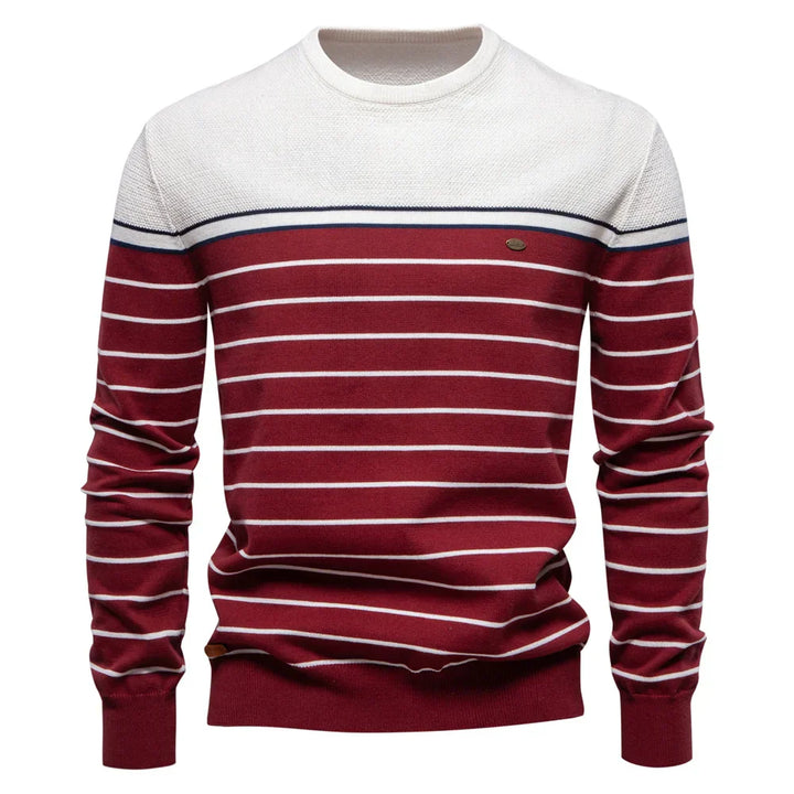 Leo® | Maglione da Uomo con Design a Strisce