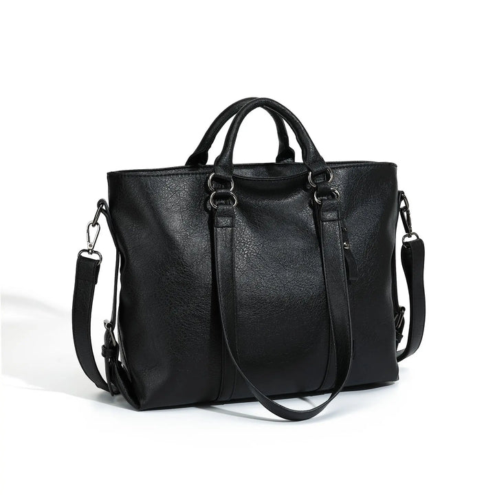 Clara| Elegante Borsa Tote retrò in pelle