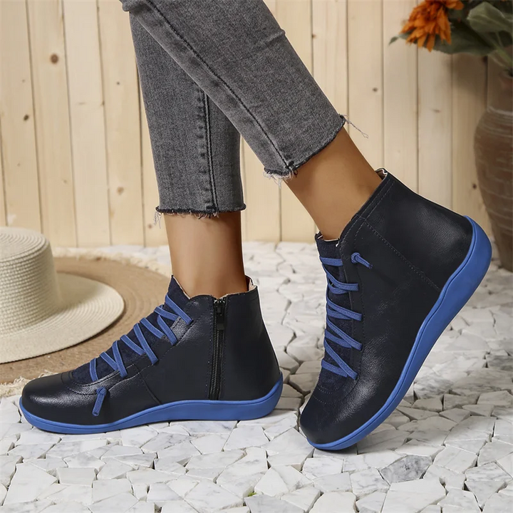 ANNA® | Stivali casual comfort in pelle premium Totale