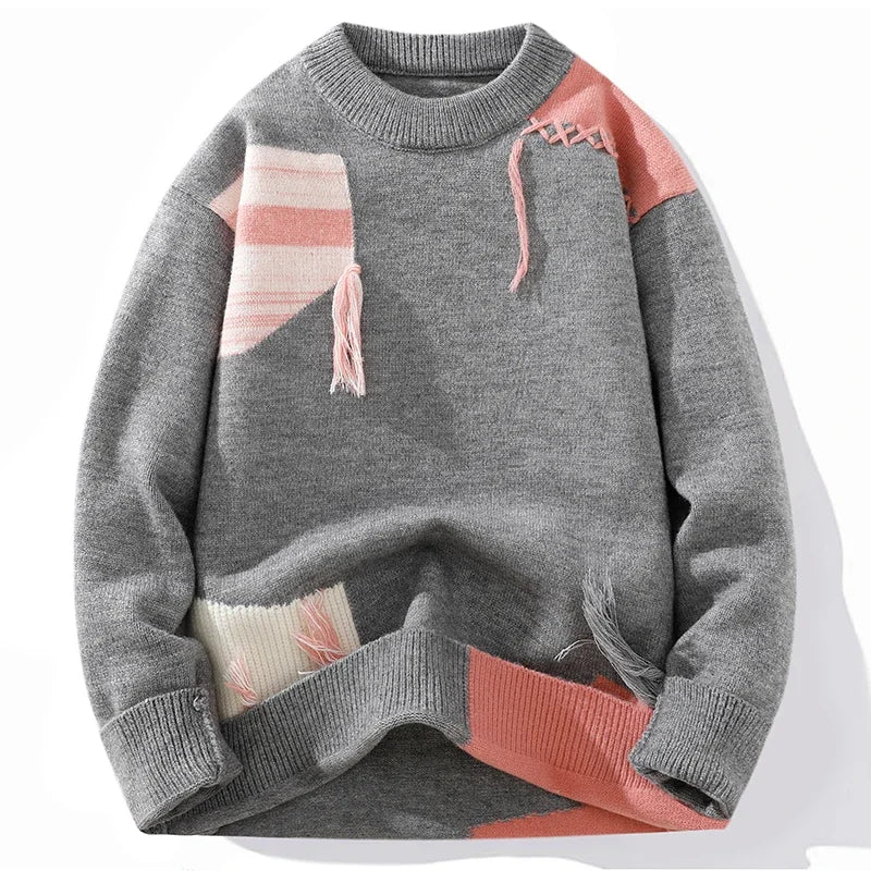 Tommaso® | Maglione con Cuciture Moderne per Uomini