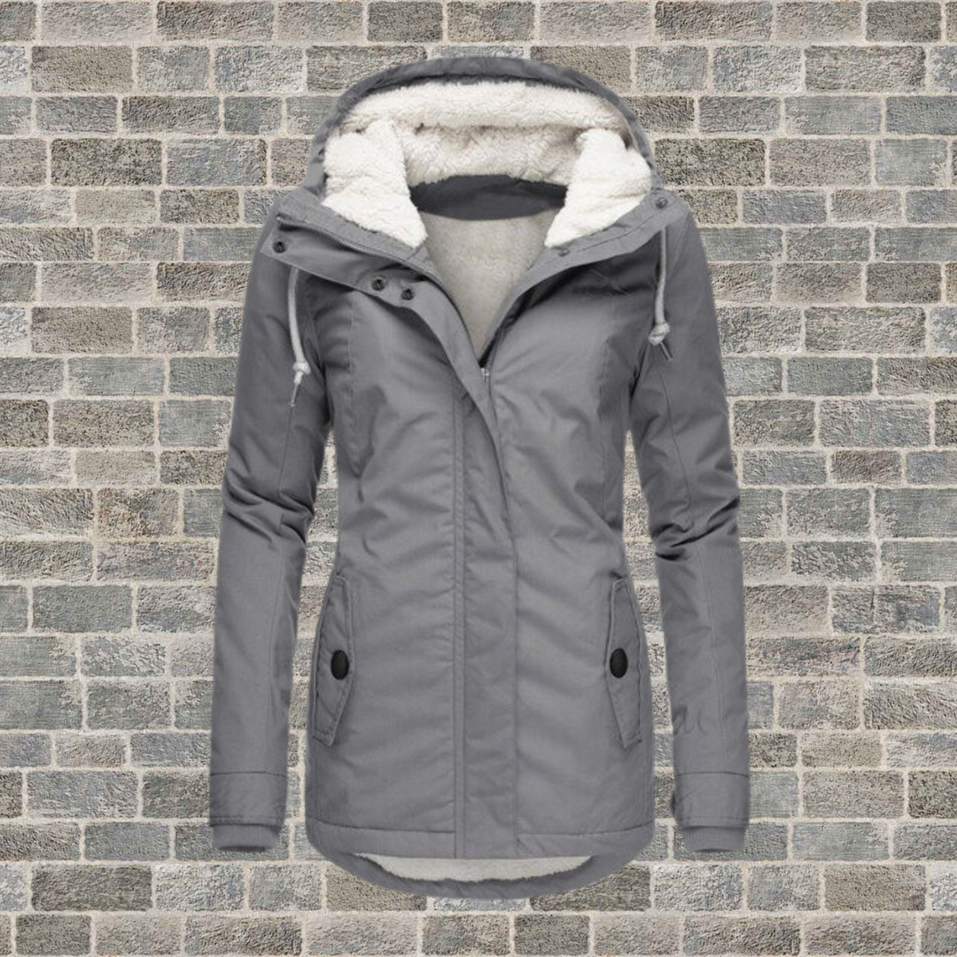 Jenna® - Felpa Calda in Cotone Sherpa per Donne