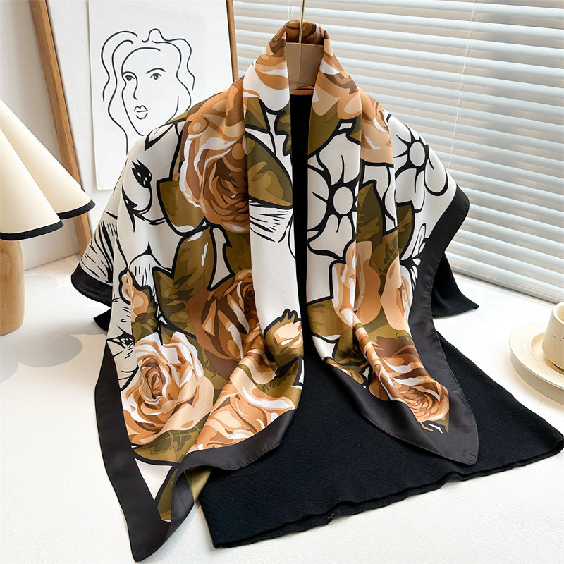 Nerina® | Foulard (88cm - 100% Seta)