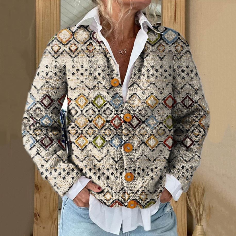 Vittoria® | Cardigan Morbido Beige