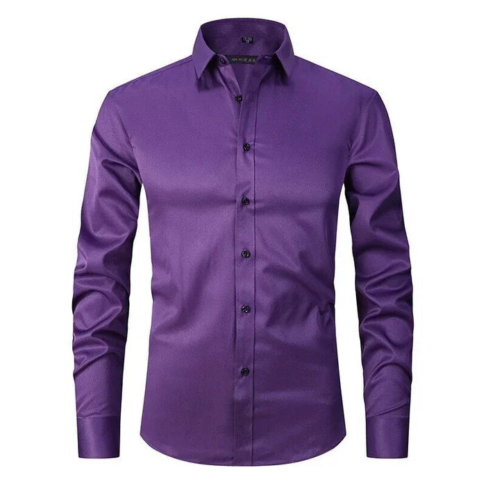 Luca - Camicia Ultra Elastica Anti-piegature